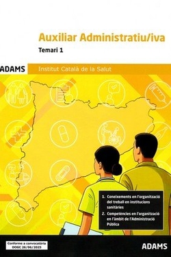 Temari 1 Auxiliar Administratiu-iva Institut Català de la Salut