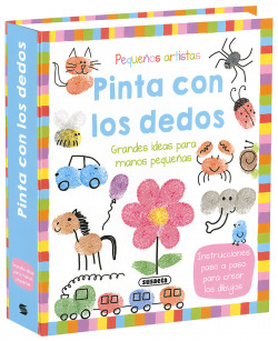 Pinta con los dedos