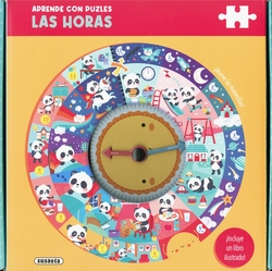 Aprende las horas con el panda