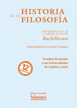 Historia de la filosofía. Textos. Bachillerato