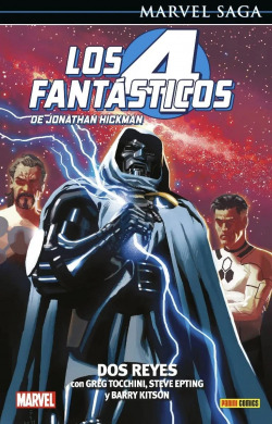 Reedición marvel saga los 4 fantásticos de jonathan hickman 5. dos reyes