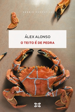 O teito é de pedra