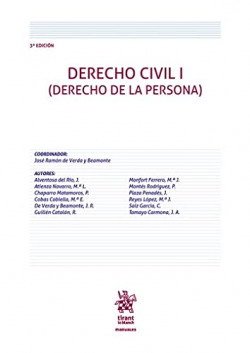 Derecho Civil I (Derecho de la Persona) 3ª Edición 2022