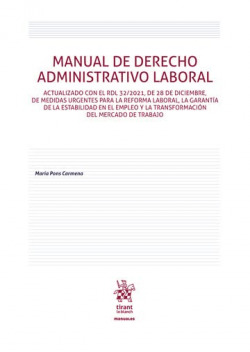 Manual de Derecho Administrativo Laboral
