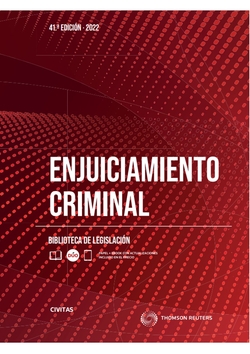 Enjuiciamiento Criminal 41ª Ed. 2022