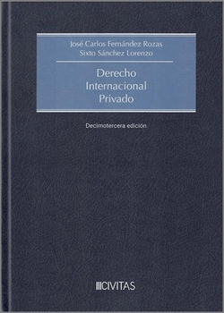 DERECHO INTERNACIONAL PRIVADO 2024 13ªED