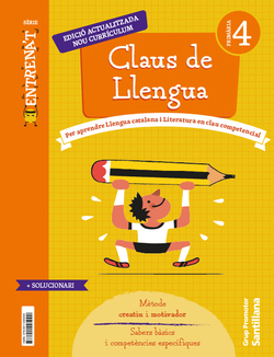 QUADERN CLAUS LLENGUA 4T.PRIMARIA. ENTRENAT. CATALUNYA 2023