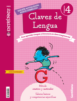 CUADERNO CLAVES LENGUA 4T.PRIMARIA. SERIE ENTRÈNATE. CATALUNYA 2023
