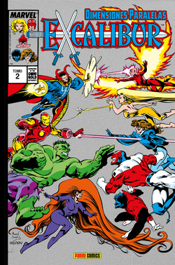 Marvel gold omnibus excalibur 2. dimensiones paralelas