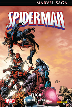 Marvel saga spiderman. fuga