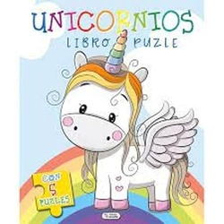 LIBRO PUZLE UNICORNIOS