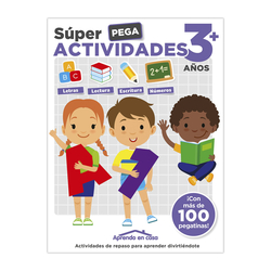 APRENDO EN CASA SÚPER PEGA ACTIVIDADES 3+ AÑOS