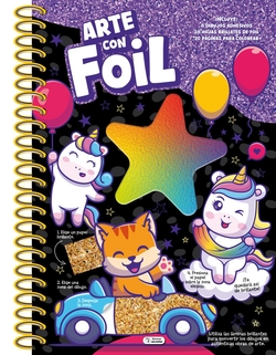 ARTE CON FOIL - UNICORNIOS