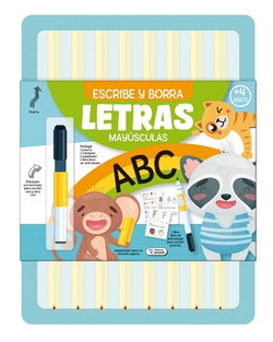 ESCRIBE Y BORRA - MAYUSCULAS ABC