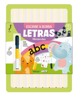 ESCRIBE Y BORRA - MINUSCULAS ABC
