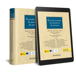 El actual contrato de prestación de servicios (Papel + e-book)