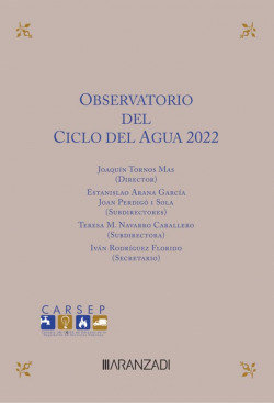Observatorio del ciclo del agua 2022 (Papel + e-book)