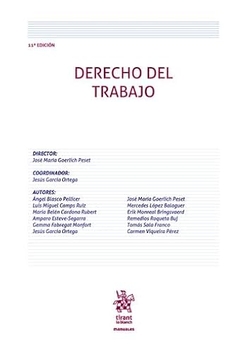DERECHO DEL TRABAJO 11 EDICION