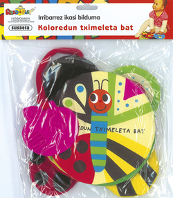 Koloredun tximeleta bat