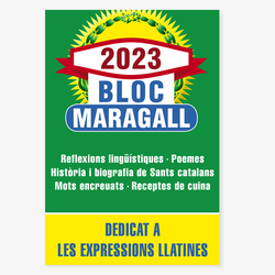 2023 * BLOC CALENDARI MARAGALL PETIT 72X100