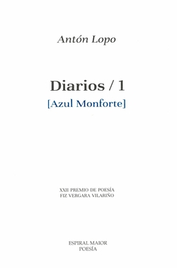 DIARIOS;1. AZUL MONFORTE