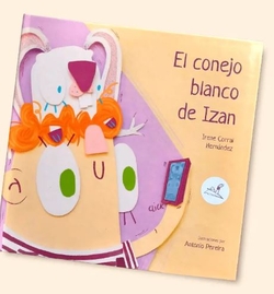 El conejo blanco de Izan