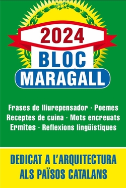 2024 * BLOC CALENDARI MARAGALL GRAN 100X148