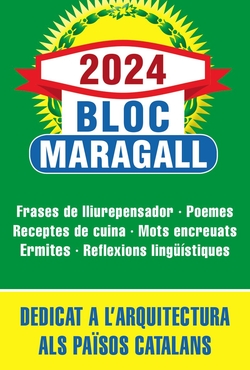 2024 * BLOC CALENDARI MARAGALL PETIT 72X100