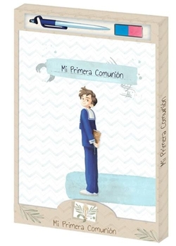 LIBRO COMUNION NENO + BOLIGRAFO + TAMPON