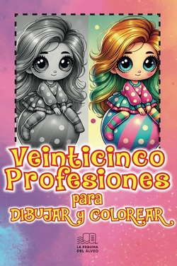Veinticinco profesiones para dibujar y colorear