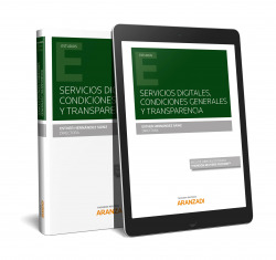 Servicios digitales, condiciones generales y transparencia (Papel + e-book)