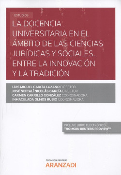LA DOCENCIA UNIVERSITARIA EN EL ÁMBITO DE LAS CIENCIAS JURÍDICAS Y SOCIALES (DÚO)