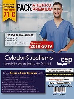PACK AHORRO PREMIUM CELADOR SUBALTERNO SERVICIO MURCIANO