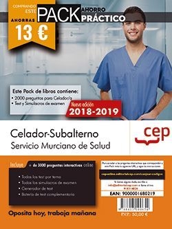 PACK AHORRO PRACTICO CELADOR SUBALTERNO SERVICIO MURCIANO