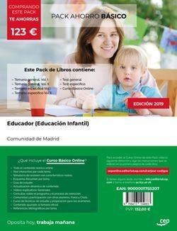 EDUCADOR (Educación infantil) Comunidad de Madrid