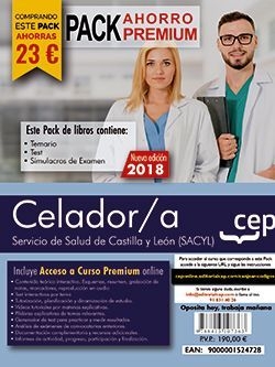 Oposiciones SACYL. Servicio de Salud de Castilla y León Celador (Pack Libros PRE