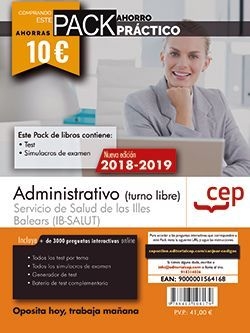 PACK AHORRO PRACTICO IB-SALUT ADMINISTRATIVO TURNO LIBRE