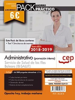 PACK AHORRO PRACTICO IB-SALUT ADMINISTRATIVO PROMOCION INTE