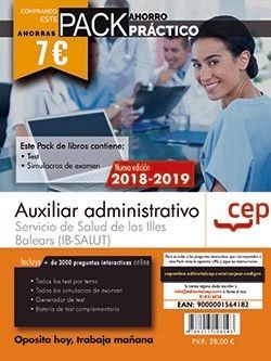 PACK AHORRO PRACTICO AUXILIAR ADMINISTRATIVO ILLES BALEARS