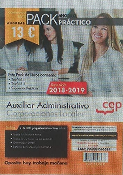 AUXILIAR ADMINISTRATIVO CORPORACIONES LOCALES 2019