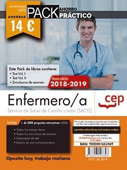 PACK AHORRO PRACTICO ENFERMERO/A SERVICIO SALUD CASTILLA LE