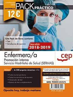 PACK AHORRO PRACTICO ENFERMERO/A PROMOCION INTERNA MADRID