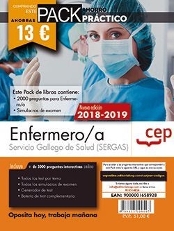 PACK AHORRO PRACTICO SERGAS ENFERMERO/A