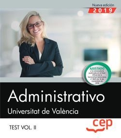 ADMINISTRATIVO UNIVERSITAT DE VALÈNCIA 2019