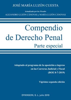Compendio de Derecho Penal. Parte Especial