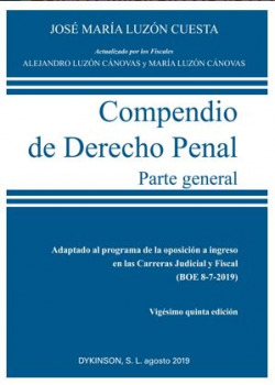 Compendio de Derecho Penal. Parte General