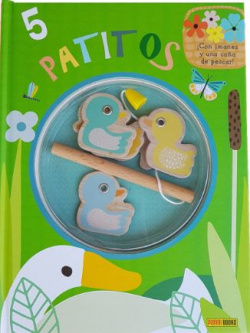 CINCO PATITOS.LIBRO JUEGO