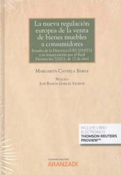 La nueva regulación europea de la venta de bienes muebles a consumidores