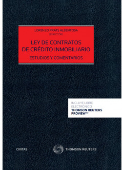 Ley de contratos de crédito inmobiliario. estudios y comentarios (dúo