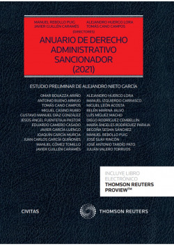 Anuario de Derecho Administrativo sancionador 2021 (Papel + e-book)